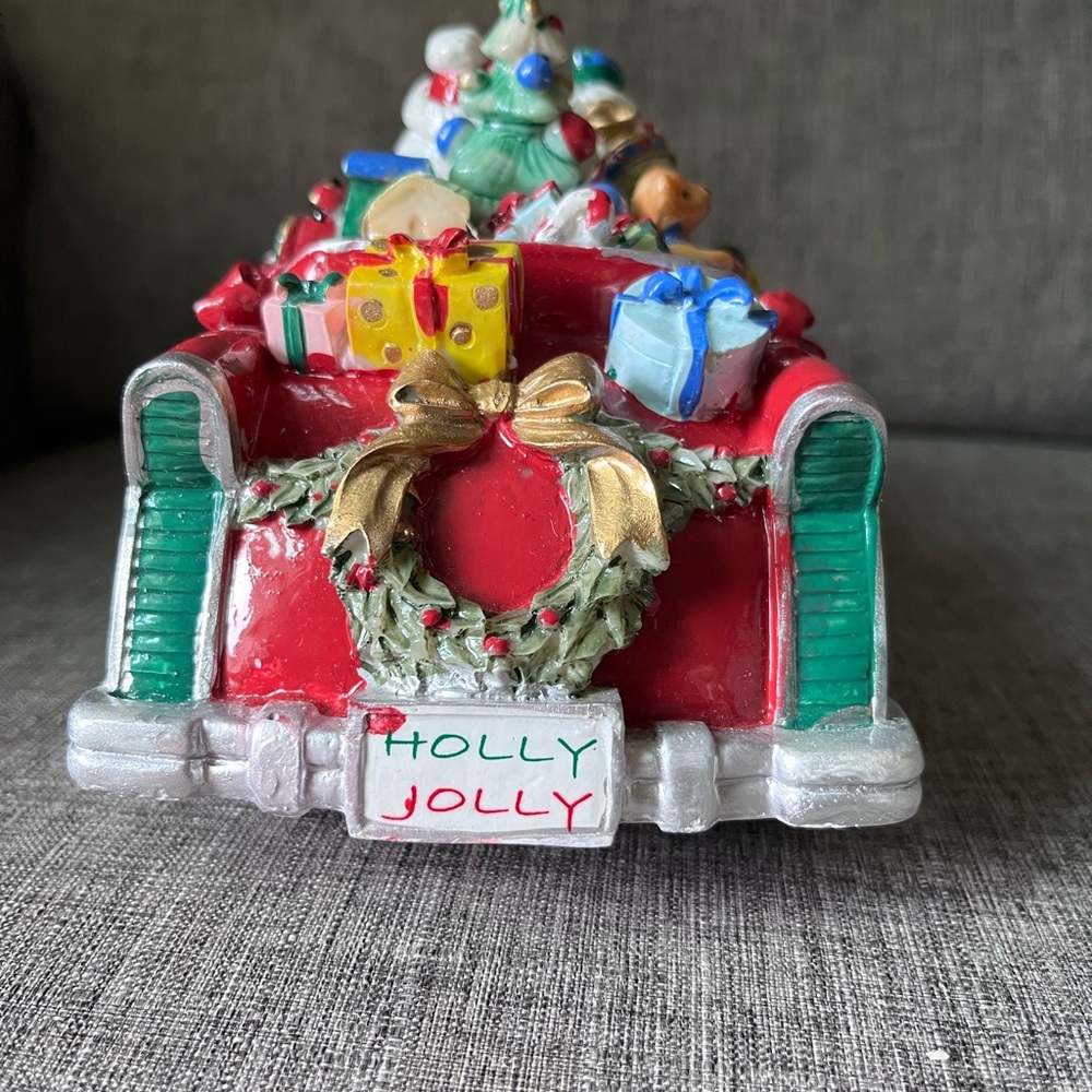 Fitz and Floyd Here Come Santa Claus Festive Car - Picture 5 of 13